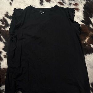 Torrid Black Short Sleeve Top